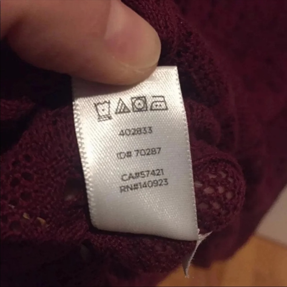 LOFT Embroidered Lace Sweater - Picture 7 of 7